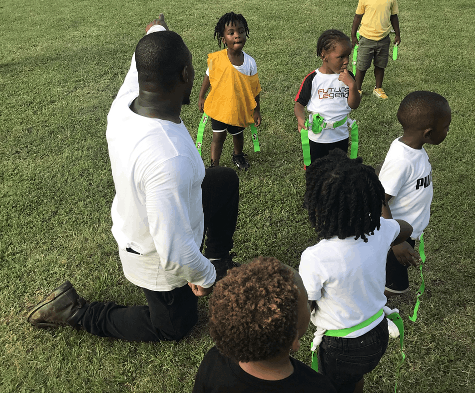 National Playmakers Academy student athletes